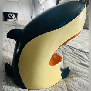 Circo 2013 Ceramic Shark Head Coin Bank 8.5 Inch Target